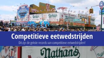 30 records van gekke eetwedstrijden