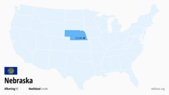 Nebraska (staat VS) – feiten, steden, weer en kaart