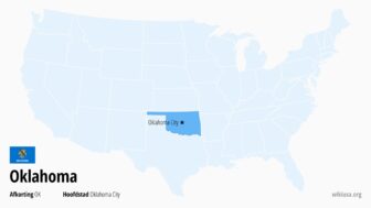 Oklahoma (staat VS) – feiten, steden, attracties en kaart