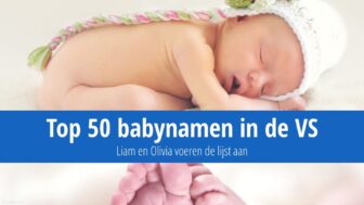 De 50 populairste babynamen in de VS