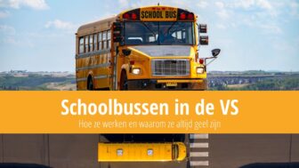 Schoolbussen in de VS – waarom zijn ze geel?