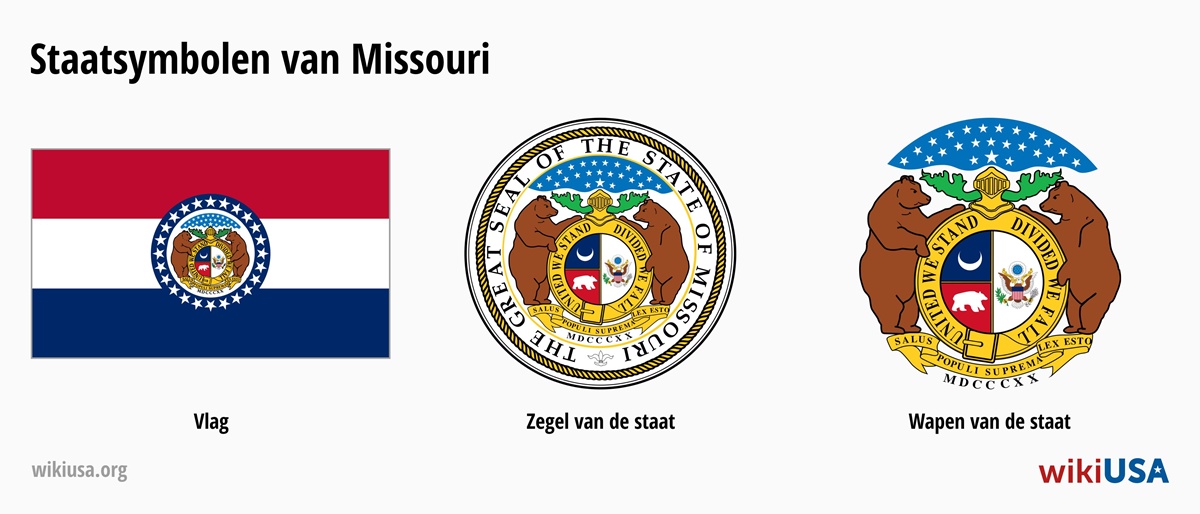 Vlag van de Staat Missouri | Het Grote Zegel van de Staat Missouri