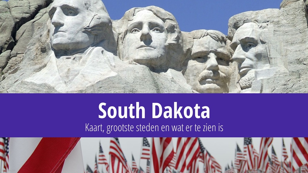 South Dakota (staat VS) – feiten, steden, weer en kaart