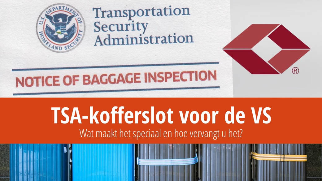 TSA-kofferslot voor de VS – wat maakt het anders? | © Bagagemeester